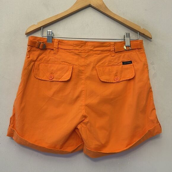 Sanctuary orange cuffed cargo shorts Size 27 New - Picture 5 of 10